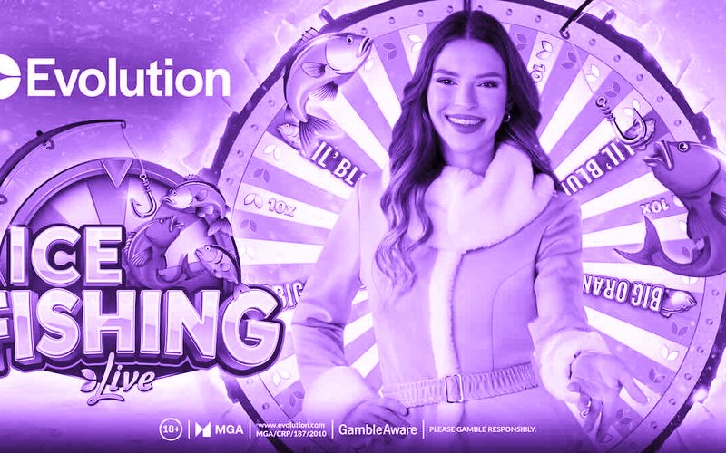 Ice Fishing Live Bonus Runde Evolution Gaming Studio