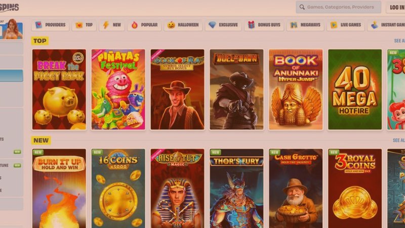 OnlySpins Casino - Jackpot Slots und Megaways Auswahl 2026
