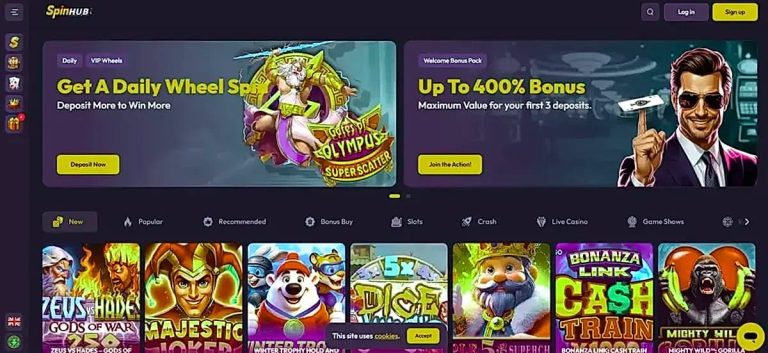 Spinhub casino Umsatzbedingungen des Bonus