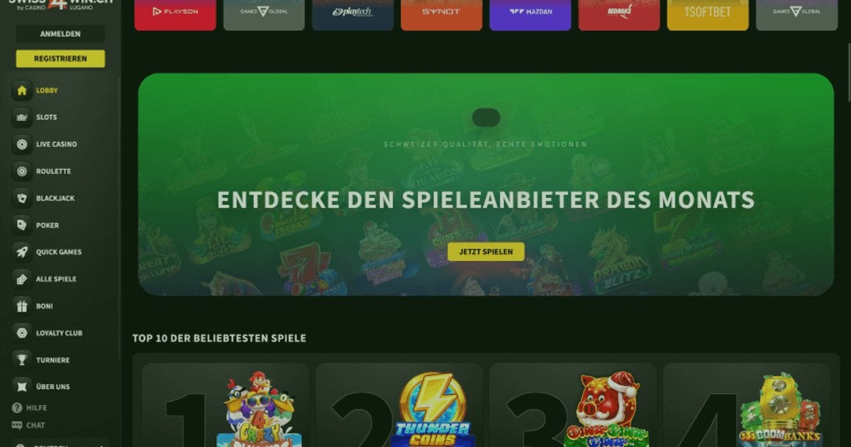 Swiss4Win Casino Lugano Betreiber Trustpilot Loyalty