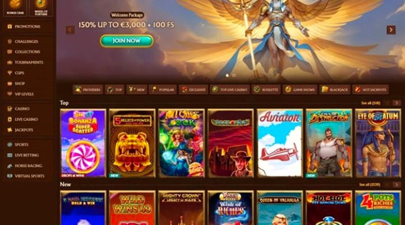 Amunra Spieleangebot – Slots: wo Amunra am stärksten ist