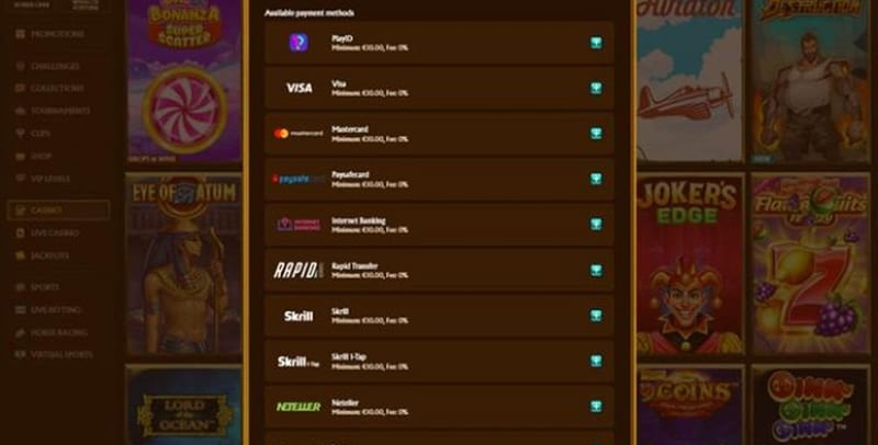 Amunra Spieleangebot – Crash Games